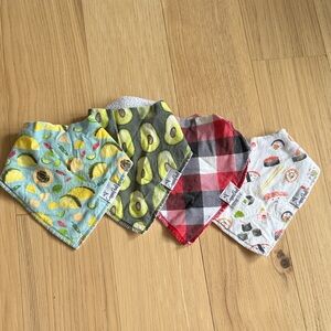 Copper Pearl Bandana Bib (Set of 4)